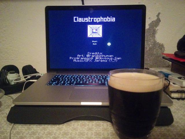 Cheers on a game-jam well done